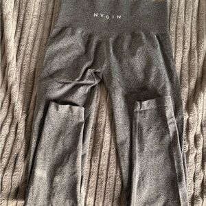 NVGTN Black Speckled Contour Seamless Leggings